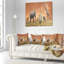 Coussin décoratif à vie savannah africain-29892536-29892539
