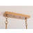 Anya Brushed Brass 8-Light Teardrop Rectangle Larger Chandelier