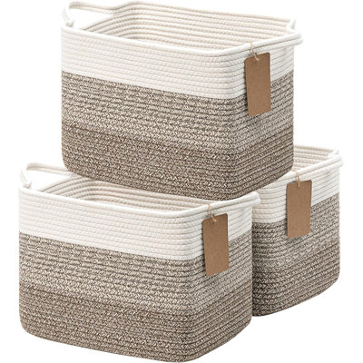 Woven Storage Baskets For Shelves
