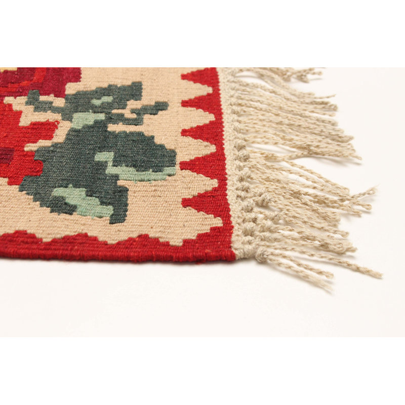Kilim rouge Sivas 5 pi 2 po x 7 pi 3 po