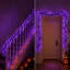 Branche artificielle noire fanée pour décoration intérieure d'Halloween