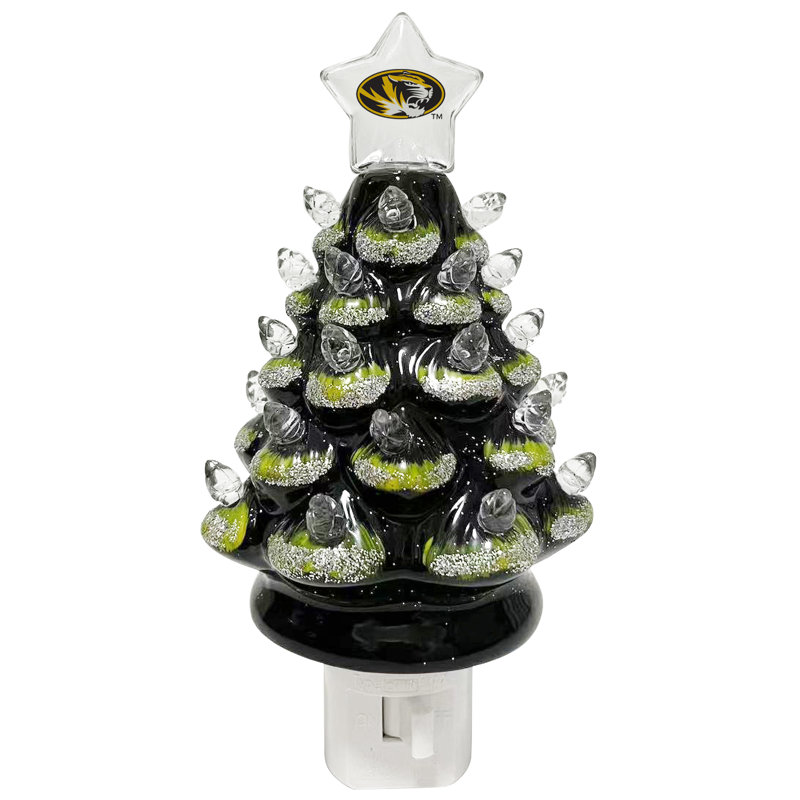Arbre de Noël 6,5 po Nite Lite, Tigers de Missouri