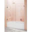 Illume 60.5 in. x 58.25 in. Fully Frameless Hinge Bathtub Door-767124661