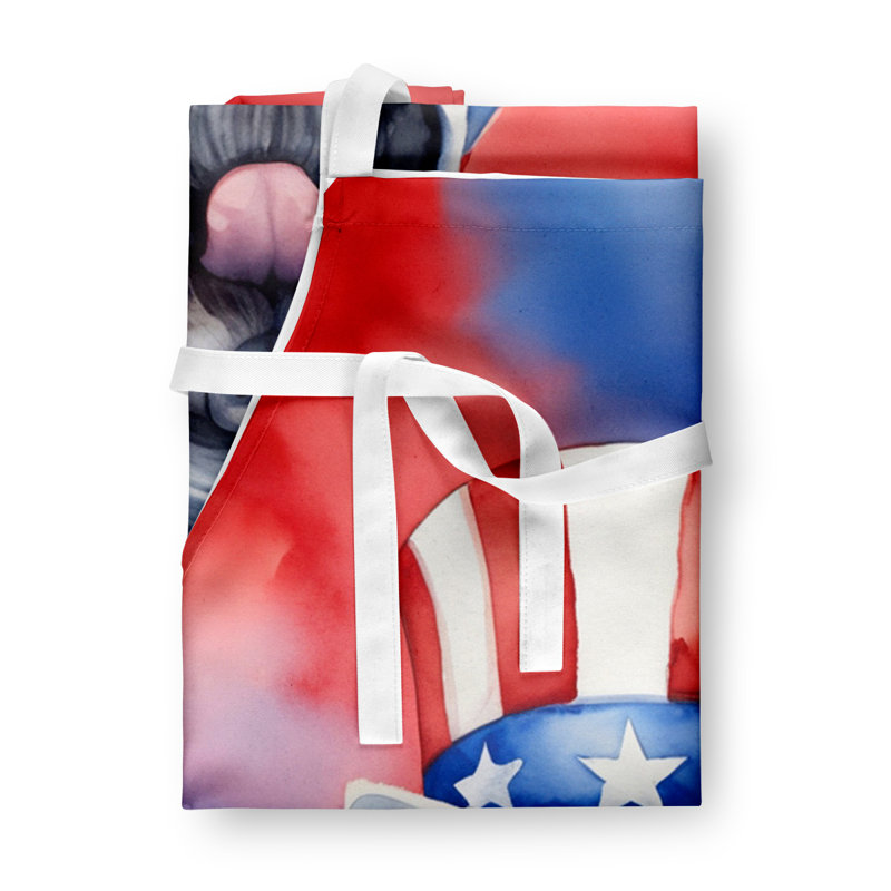 Patriotic American Apron, Giant Schnauzer