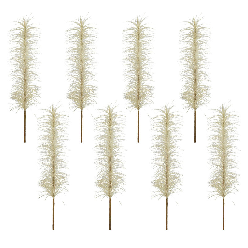 30"H Grass Picks - Set of 8, Champagne