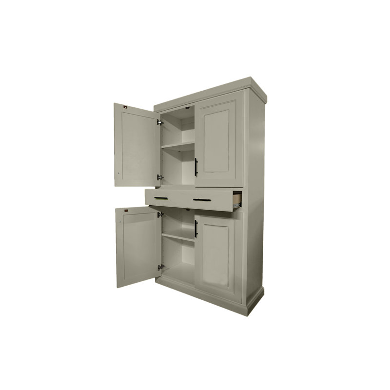 Armoire de cuisine avec tiroir Savannah, Blanc doux