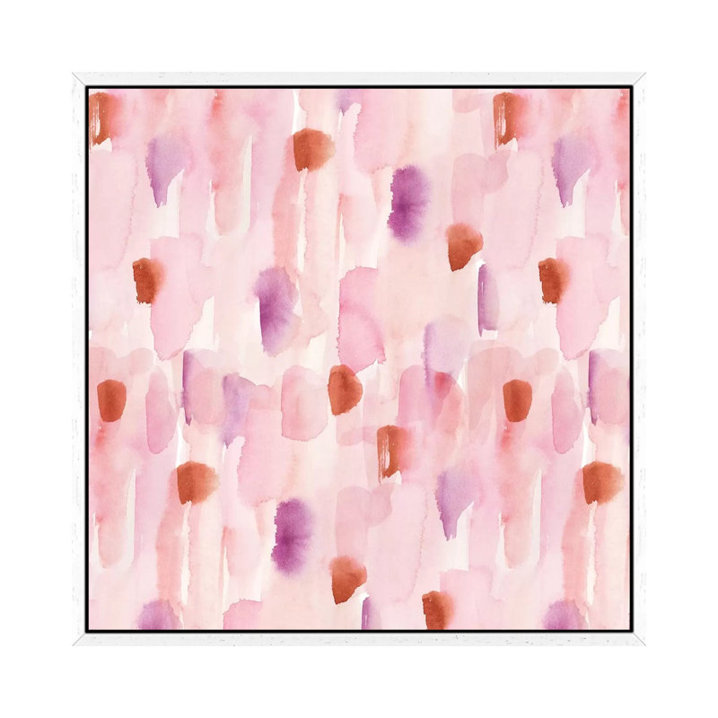 Beauty & Light IV by Stephanie Ryan - Painting on Canvas, 66.04cm H x 66.04cm W x 3.81cm D, White Floater Framed