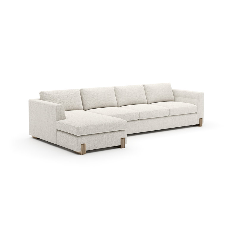 *Counter Balance Right Chaise Sec Large, 25.6" H x 125" W x 62" D, Left Hand Facing