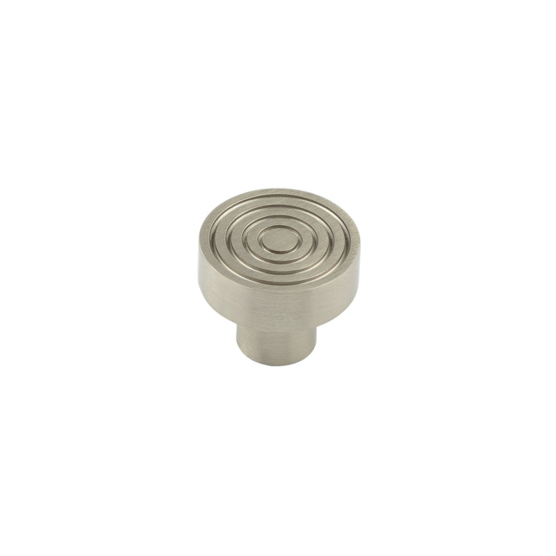 Hoxton 30mm Diameter Round Knob, Satin Nickel