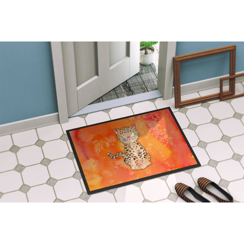 Non-Slip Outdoor Doormat, Rectangle 18" x 27"