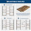 138cm H x 158cm W Steel Bookcase-2088344807