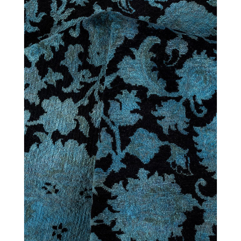 Fine Vibrance One-of-a-Kind 4' 2" X 6' 4" Hand Knotted Area Rug