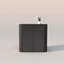 Contemporary Rectangular Manufactured Wood Reception Desk-131256156-131256158