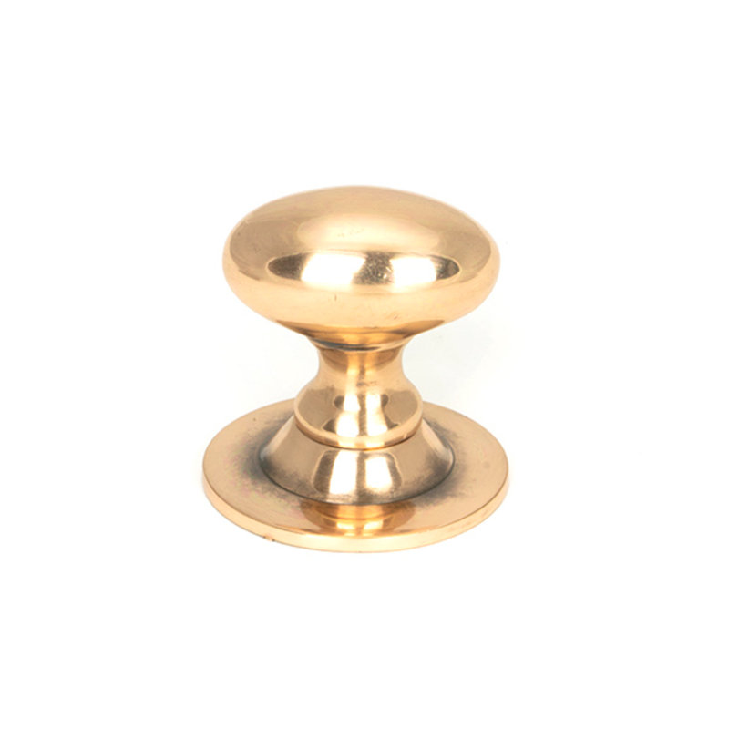 33mm Oval Knob, Polished Bronze