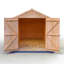 Langley 12 ft. W x 6 ft. D Wooden Storage Shed