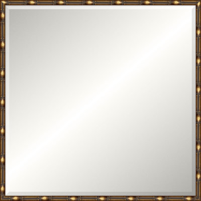 Solid Wood Beveled Mirror