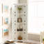 Tall Storage Cabinet With Doors And 4 Shelves-948378525