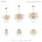 Dikla Fabric Semi Flush Mount