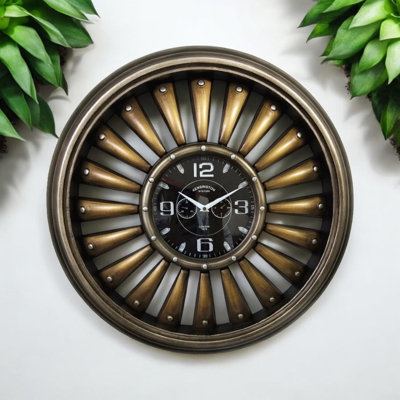 Metal Wall Clock