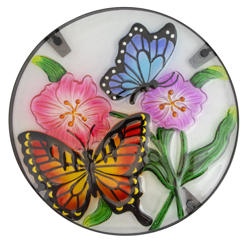 Floral and Butterfly Bistro Table