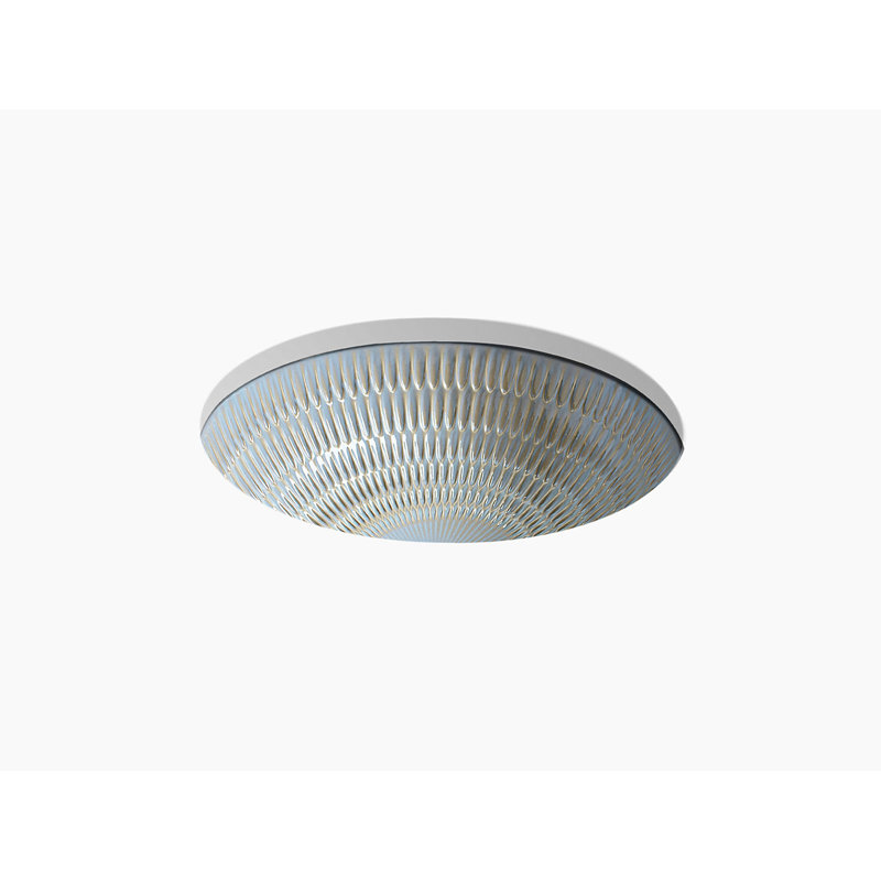Kohler Derring®, Artist Editions Oval Undermount Bathroom Sink, Bluestone Rutile