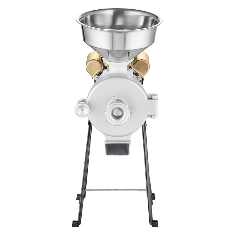 3000W Heavy-Duty Electric Grain Grinder & Corn Flour Mill - Wet & Dry Cereal Crusher with Adjustable Cast Iron Discs