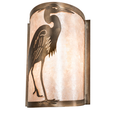 Rustic Lodge 1 - Light Flush Mounted Sconce