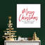 "Merry Christmas to All Script", art textuel sur toile-1045730536