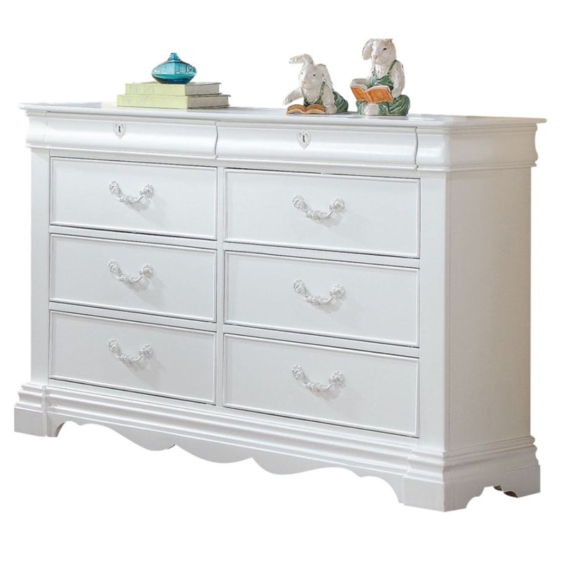 Commode double 8 tiroirs Charleston