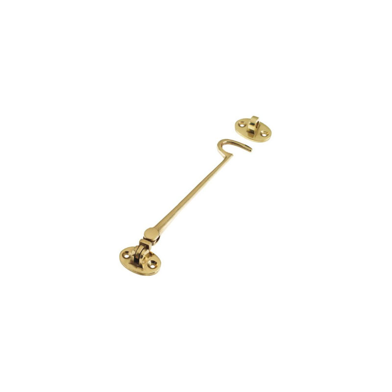 Cabin Hook, Polished Brass