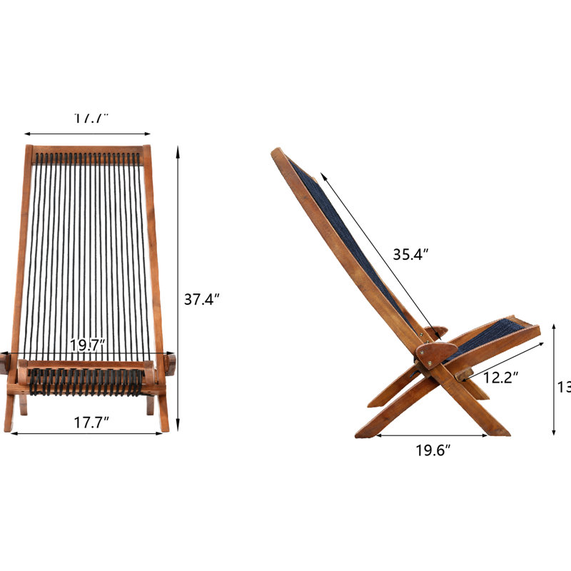 Folding Wood Chair For Indoor Comfort - Perfect No Assembly Convenient Storage And Mobility Solid Outdoor Entertainment Ideal Simple Movement