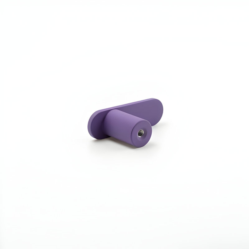 2" Bar Knob, Royal (Purple), 1"