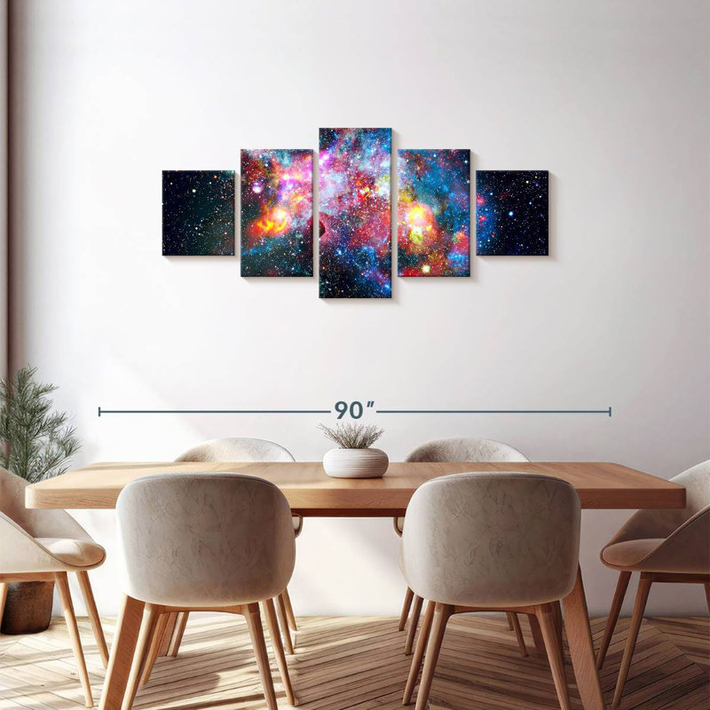 Nebula Clouds, 30" H x 68" W
