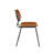 Brantson 18.11 Wide Faux Leather Dinning Side Chair with Metal Frame-182954861