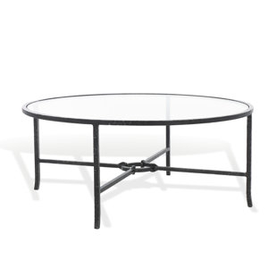 Markley Forged Metal Round Coffee Table