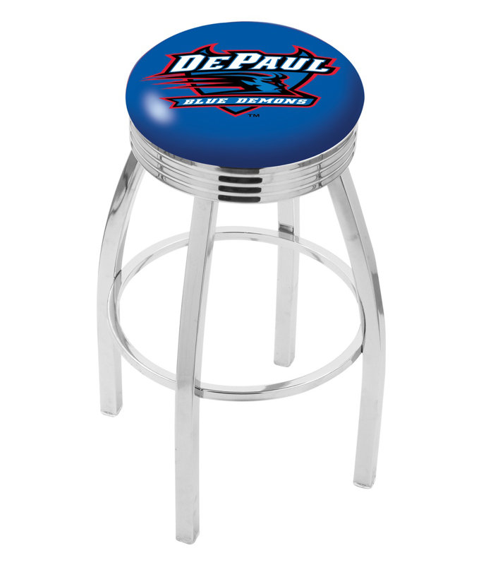 Tabouret de bar pivotant de 25 po NCAA, DePaul