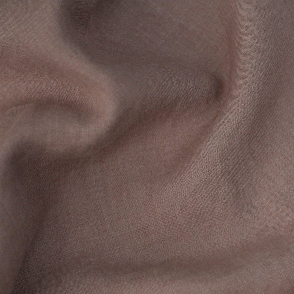 100% French Linen Duvet Cover, Queen Duvet Cover, Clove