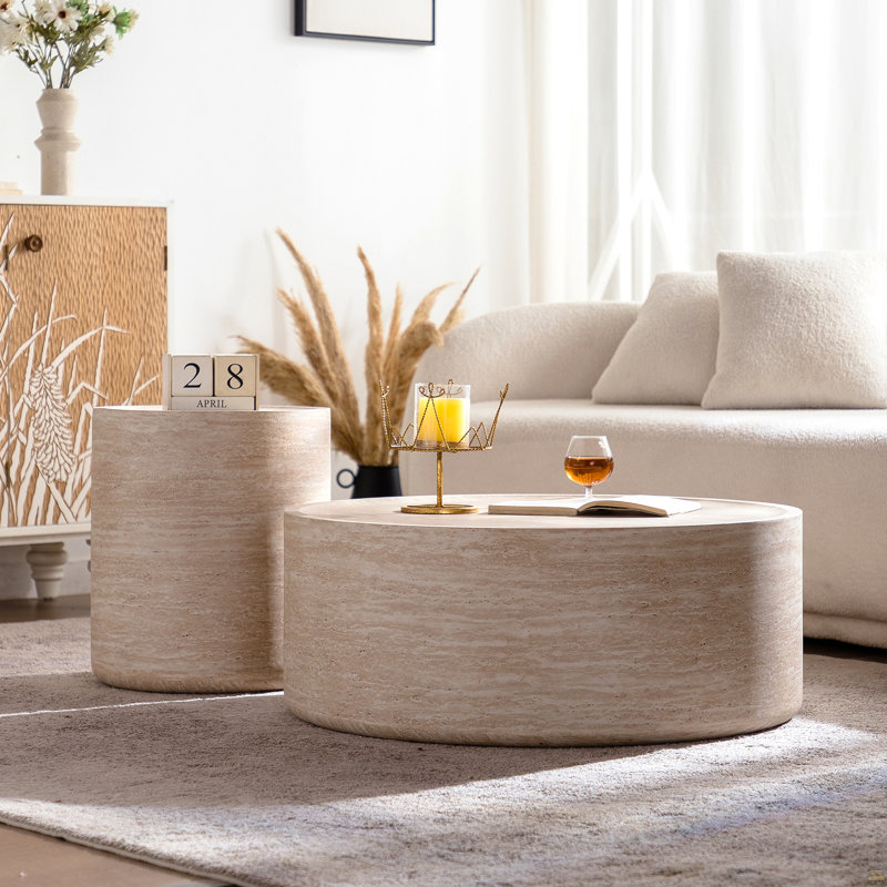 Table basse ronde 39,37 "