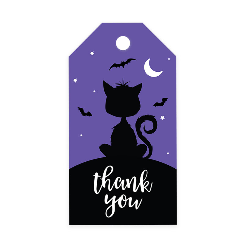 Sacs-cadeaux en papier Black Cat Bats