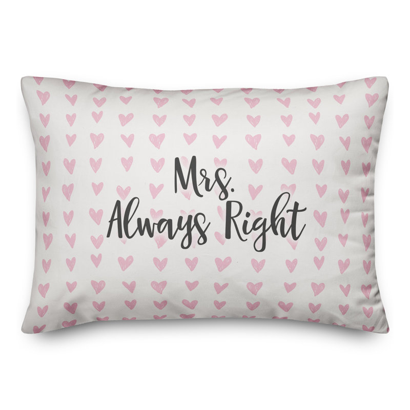  Coussin Mme. Always Right
