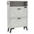 16-18 Pair Flip-Lid Barn Style Shoe Storage Cabinet with Disinfection Function-970153680