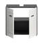 Tamar 60cm Single Bathroom Vanity Base Only in White