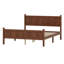Structure de lit minimaliste de style Shaker-413998664