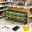 Support de rangement mural robuste pour outils, système de rangement en métal à 4 niveaux avec 8 fentes pour perceuse et support de tournevis pour atelier de garage, supporte 420 lb