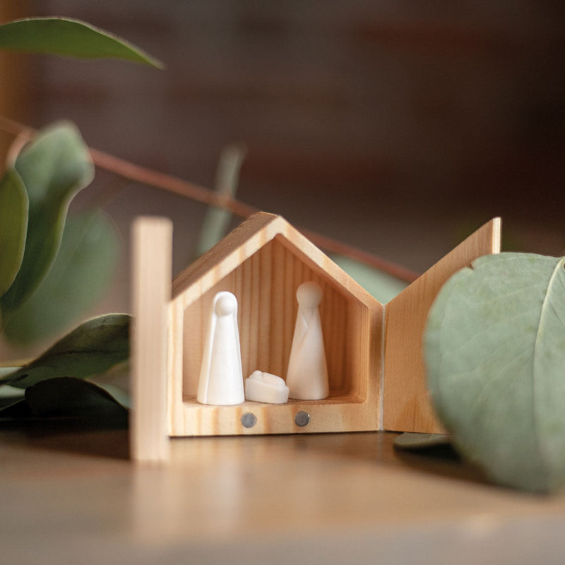 Mini Christmas Nativity Set
