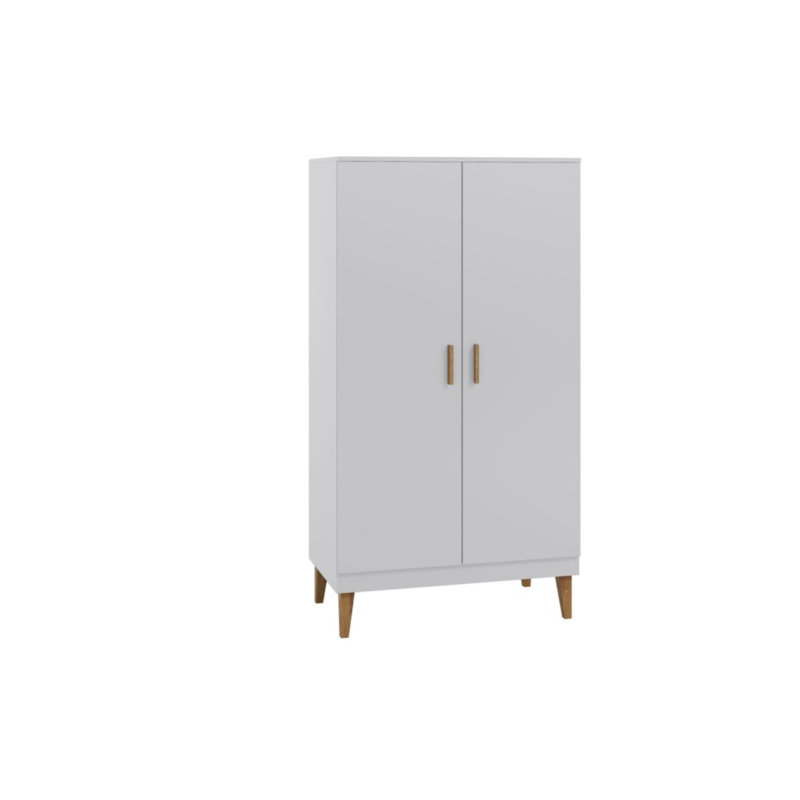 Dekalb 2 Door Wardrobe, White