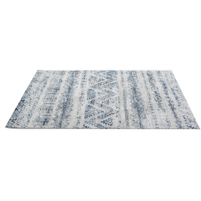 Anna Maria Handmade Blue Rug