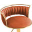 Tabouret de bar pivotant avec dossier Ginko-882844518-879315310