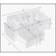 Canapé 80 pouces deux-en-un avec couchette inclinable pliable, tissu en velours côtelé, porte-gobelet et coussin pour le salon-1031295229