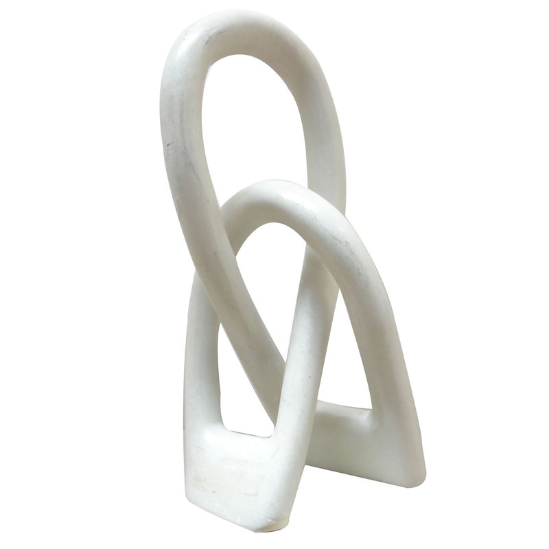 Menke Abstract Figurines & Sculptures, 6" H x 3" W x 3" D, Natural